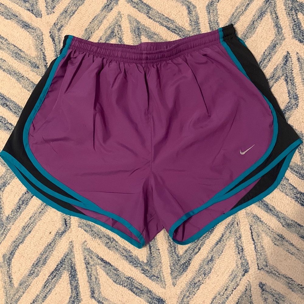 Nike Tempo Purple Athletic Shorts Medium